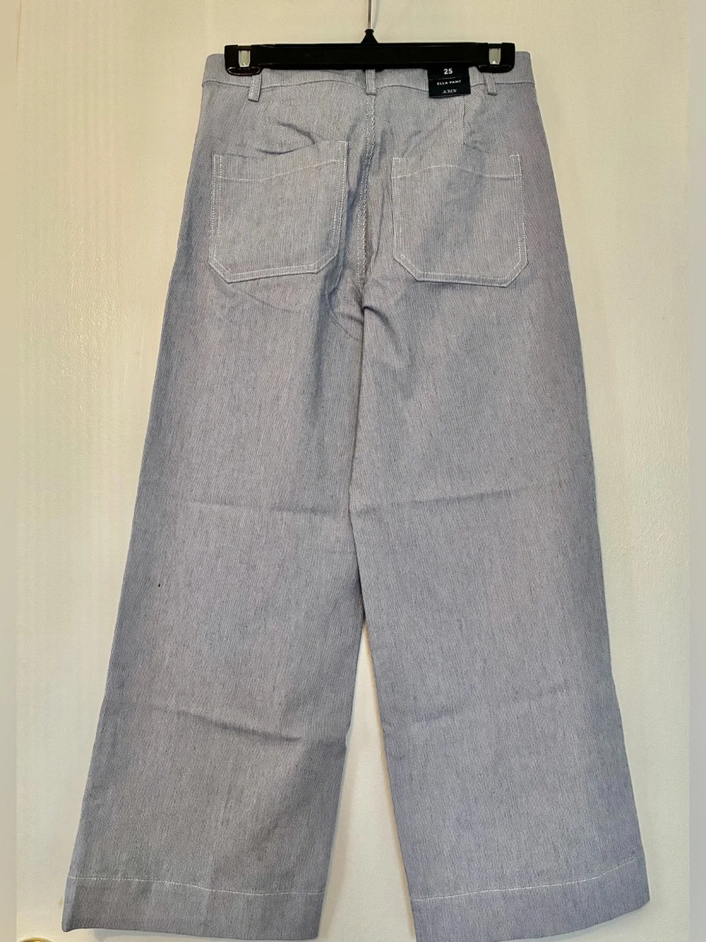 J. Crew Women’s Ella high-rise wide-leg cropped pant. 25. NWT.